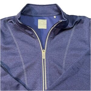 Women's Callaway Weather Series Thermal Jacket Size Small Full Zip Euc Navy